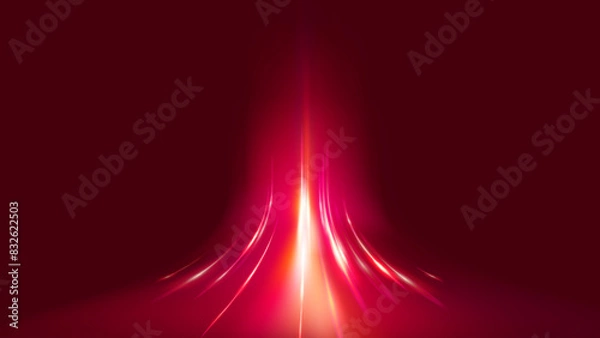 Obraz Vertical light speed movement abstract vector background