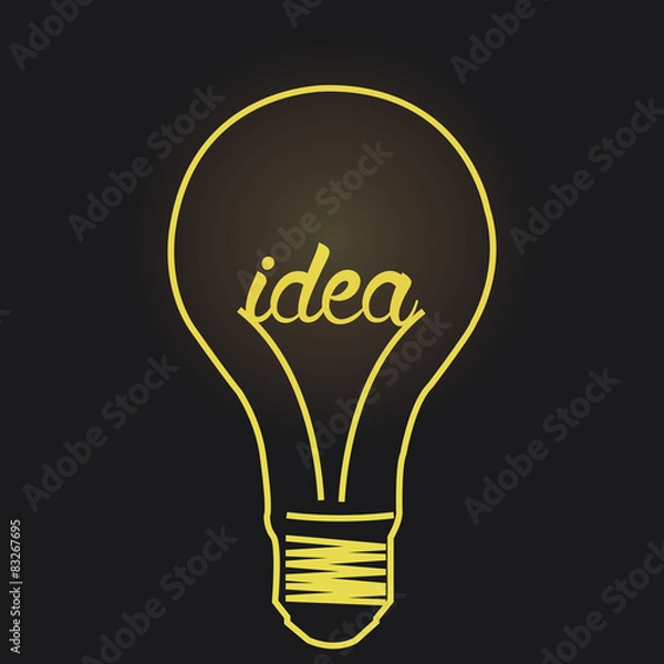 Fototapeta Lightbulb