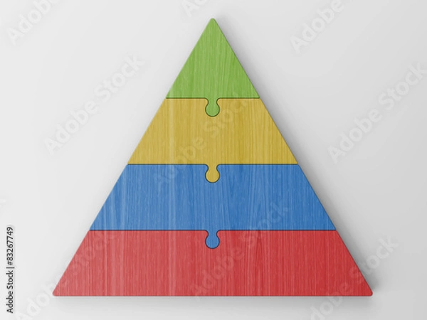 Obraz pyramid hierarchy