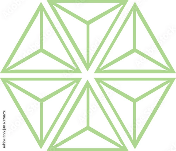 Obraz geometric background