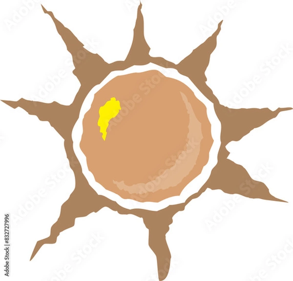 Obraz hole in the wall