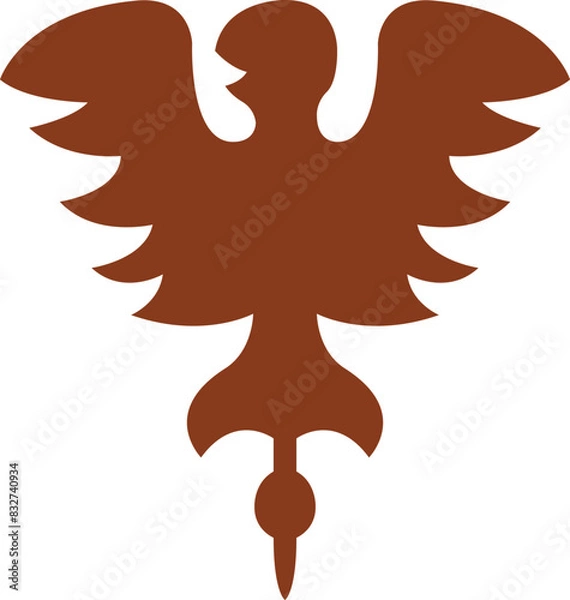 Fototapeta eagle owl vector