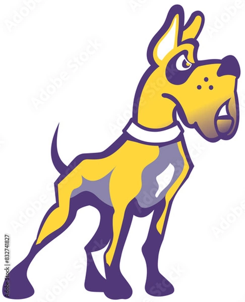 Fototapeta cartoon dog