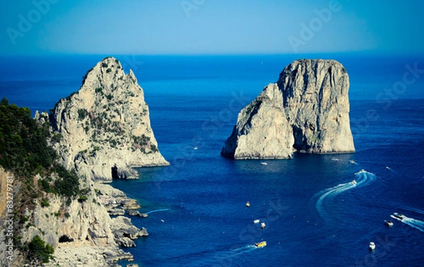 Obraz Capri Faraglioni