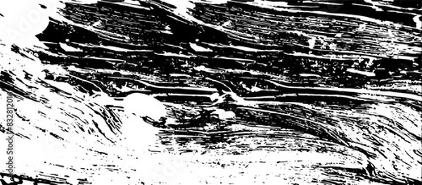 Obraz black and white background