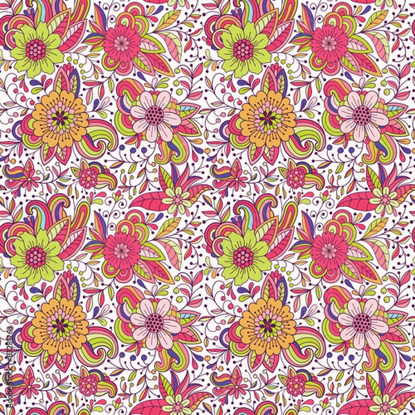 Obraz Seamless floral pattern