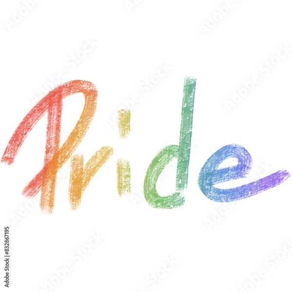 Obraz Pride month rainbow element 