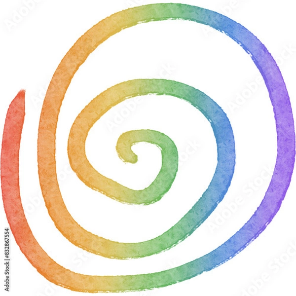 Obraz Pride month rainbow element 