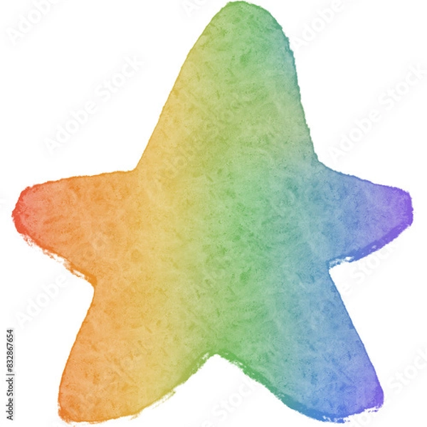 Obraz Pride month rainbow element 