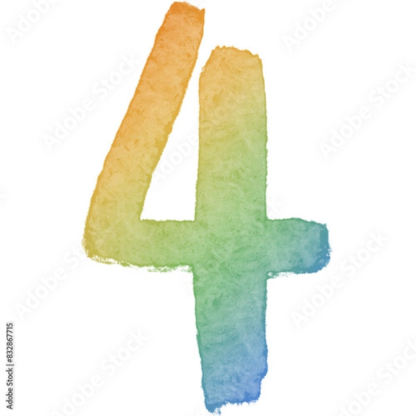 Obraz Pride month rainbow element number 4