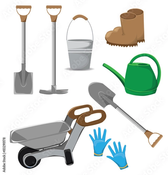 Fototapeta Garden tools