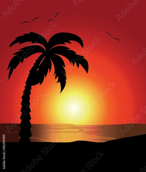 Fototapeta Summer holidays background