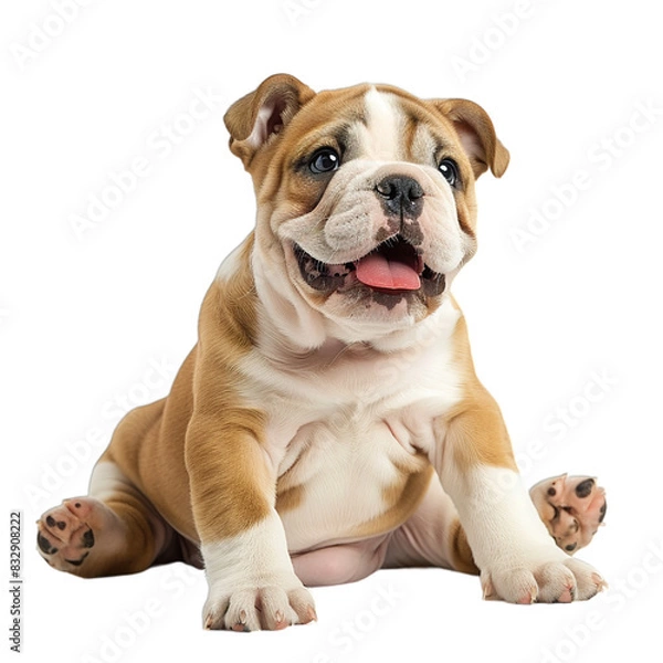 Fototapeta bulldog puppy