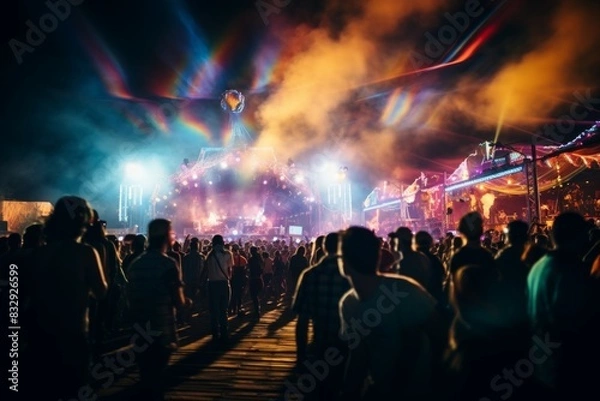 Obraz Music festivals - Generative AI