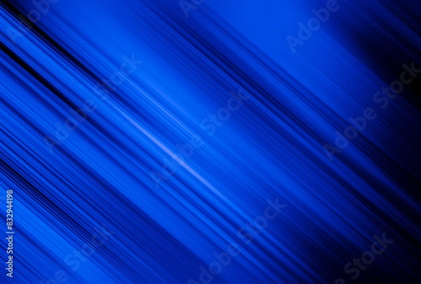 Fototapeta abstract blue and black are light pattern with the gradient is the with floor wall metal texture soft tech diagonal background black dark clean modern.