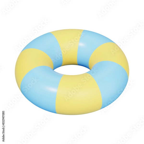 Fototapeta 3D 여름아이콘