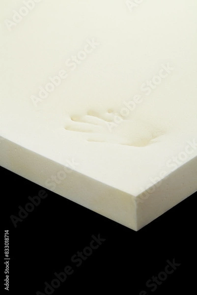 Fototapeta memory foam mattress  material 