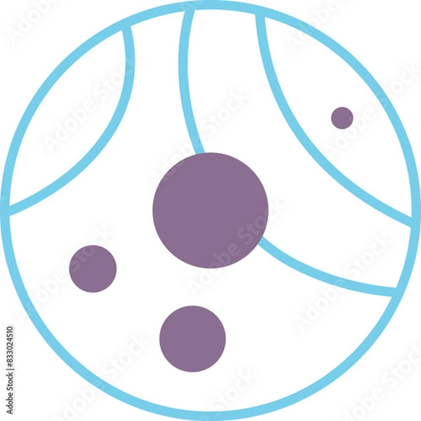 Obraz shape of technological development is on