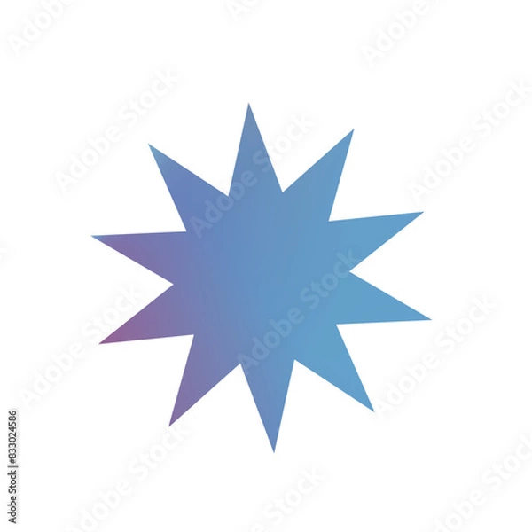 Obraz shape of technological development is on