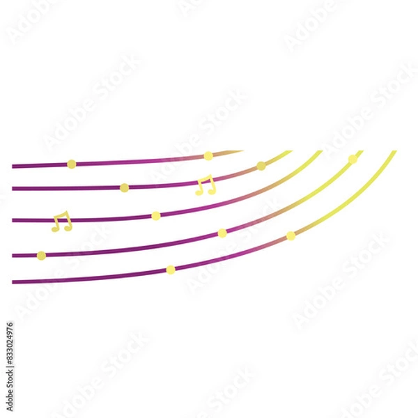 Obraz shape of technological development is on