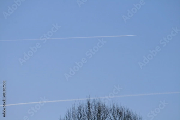 Obraz Flugzeuglinien