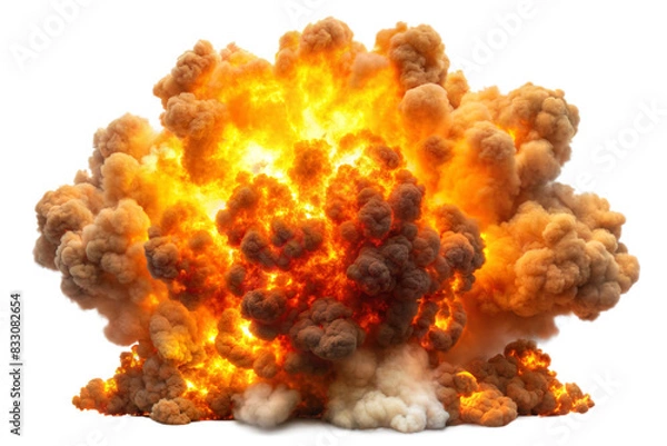 Obraz Incendiary Blast Cut-Out
