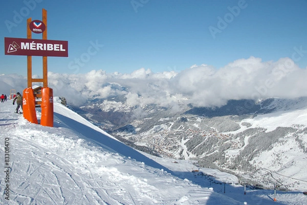 Obraz alps Meribel Les Menuirs