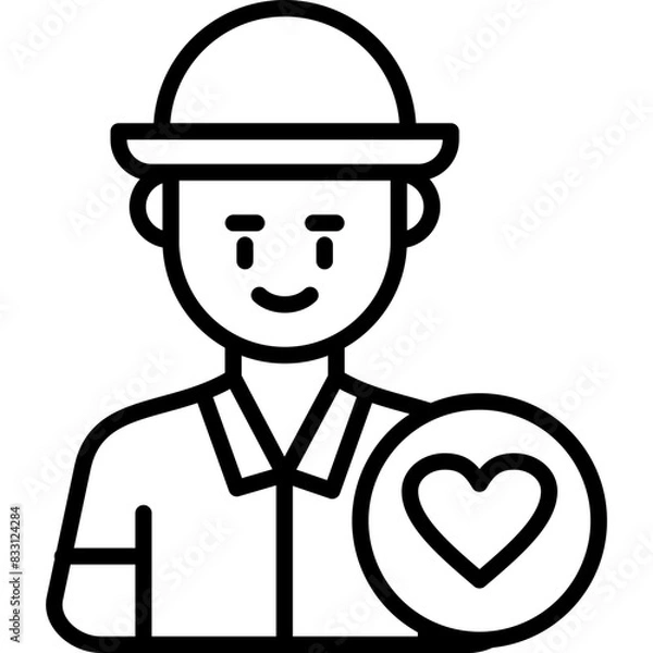 Fototapeta Self Acceptance icon