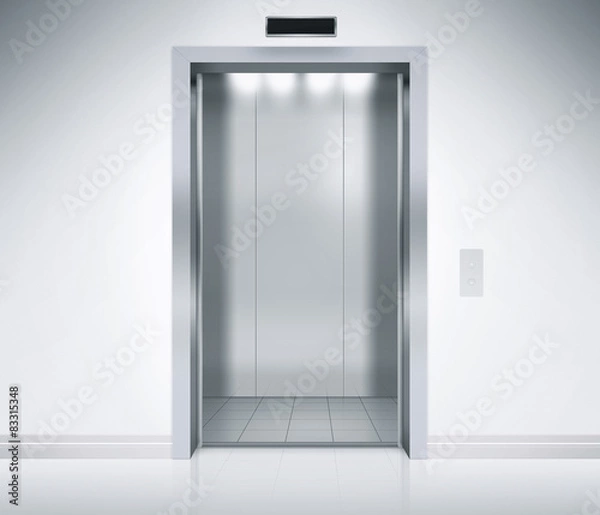 Obraz Drzwi windy otwarte