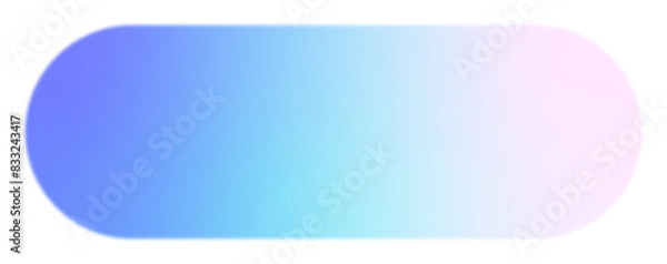 Fototapeta Gradient Transparent Shape