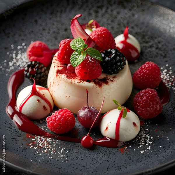 Obraz gourmet desserts