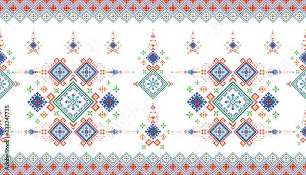 Fototapeta Fabric Pattern_A34