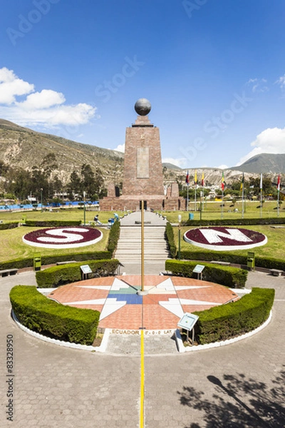 Fototapeta Middle of the World Monument