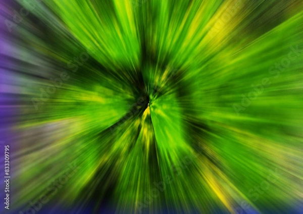 Obraz abstract background with a colored dynamic waves blurry background. Illustration suitable for wave design.