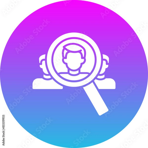 Fototapeta Hiring Icon