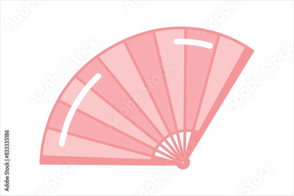 Fototapeta Spring Trip Flat Sticker Design