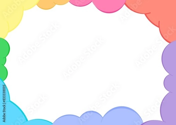 Fototapeta Background rainbow 1