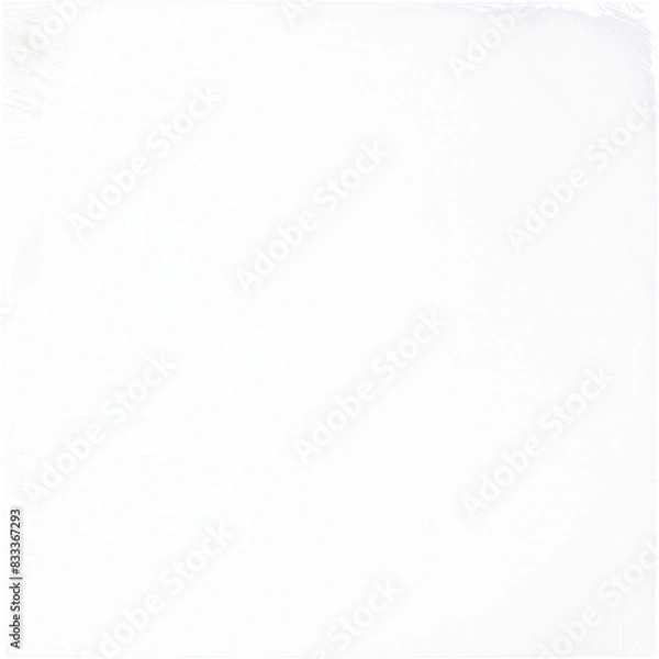 Fototapeta Plastic Bag Pack Box Transparent Case Texture Overlay Effect Mockup Template