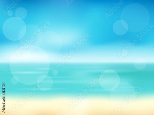 Fototapeta Summer theme abstract background 1