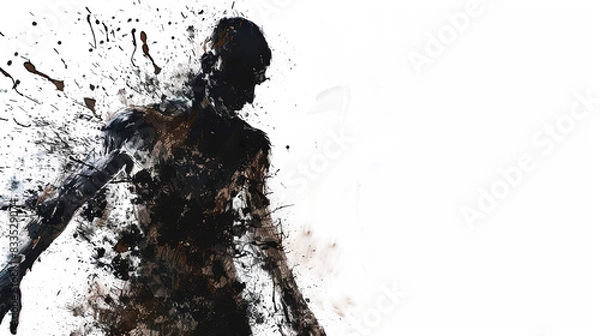 Fototapeta man appearing 