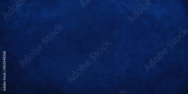Fototapeta Blue velvet texture background or backdrop of soft and smooth textile material. Generative AI