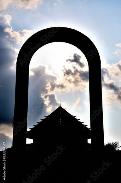 Obraz Silhouette of a Mosque 3