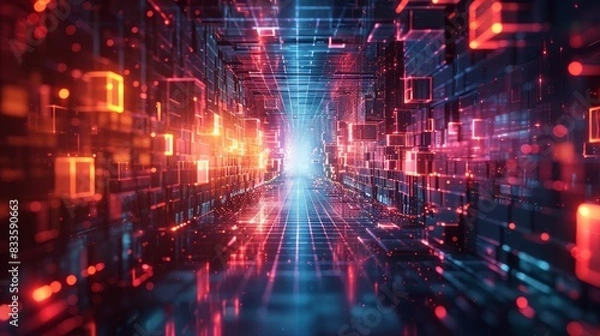 Fototapeta Create a visually stunning 3D effect