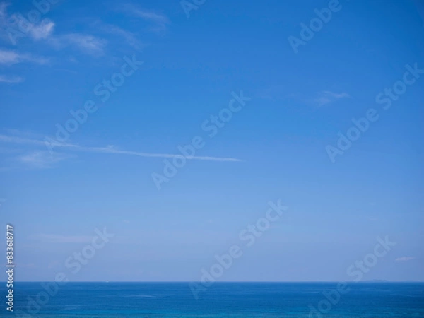 Fototapeta 大宜味村　結の浜展望台からの眺望