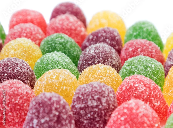 Obraz colourful jelly sweets
