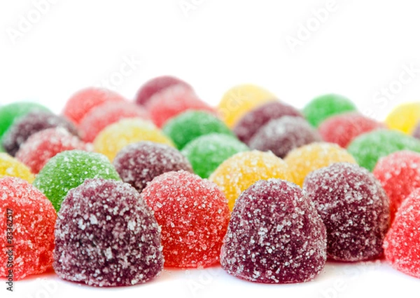 Obraz colourful jelly sweets