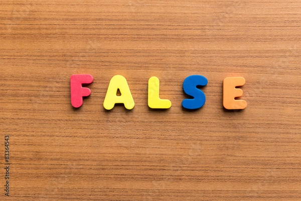 Obraz false