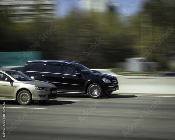 Fototapeta overtaking