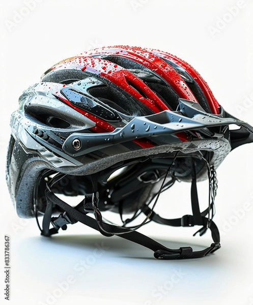 Fototapeta Simple Black Linear EPS Foam Helmet Divider