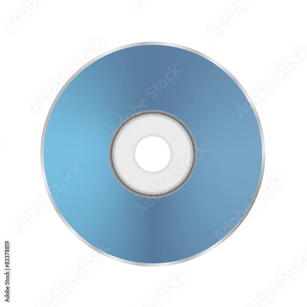 Fototapeta Blue Compact Disc